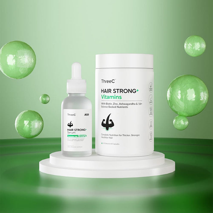 Hair Strong Combo Serum + Vitamins